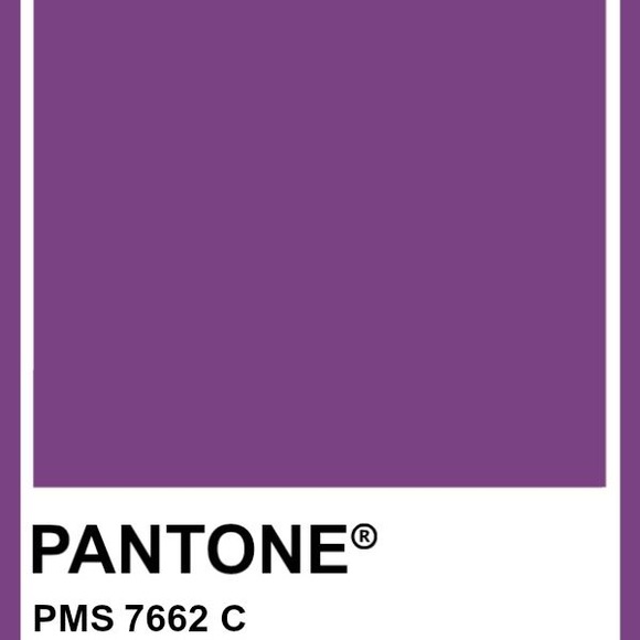 LNBF Purple 3/4 Sleeve Organic Cotton Tunic Shirt - Picture 10 of 10